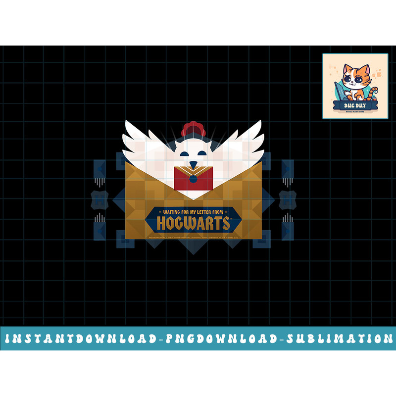 Harry Potter Waiting For My Letter from Hogwarts png, sublimate, digital download.jpg