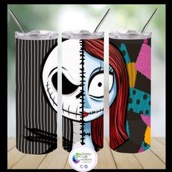 nightmare before tumbler, nightmare before skinny tumbler