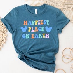 happiest place on earth shirt, magic kingdom mickey shirt, disney castle sweater