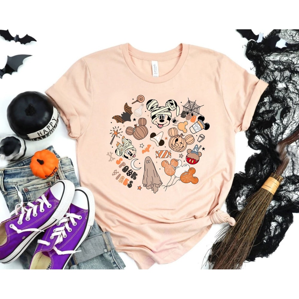 Magical Spooky Halloween Sweatshirt, Disneyland Halloween Sweatshirt, Disneyworld Halloween Sweatshirt, Disneyworld Halloween Shirt - 1.jpg