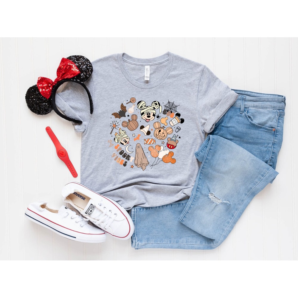 Magical Spooky Halloween Sweatshirt, Disneyland Halloween Sweatshirt, Disneyworld Halloween Sweatshirt, Disneyworld Halloween Shirt - 3.jpg