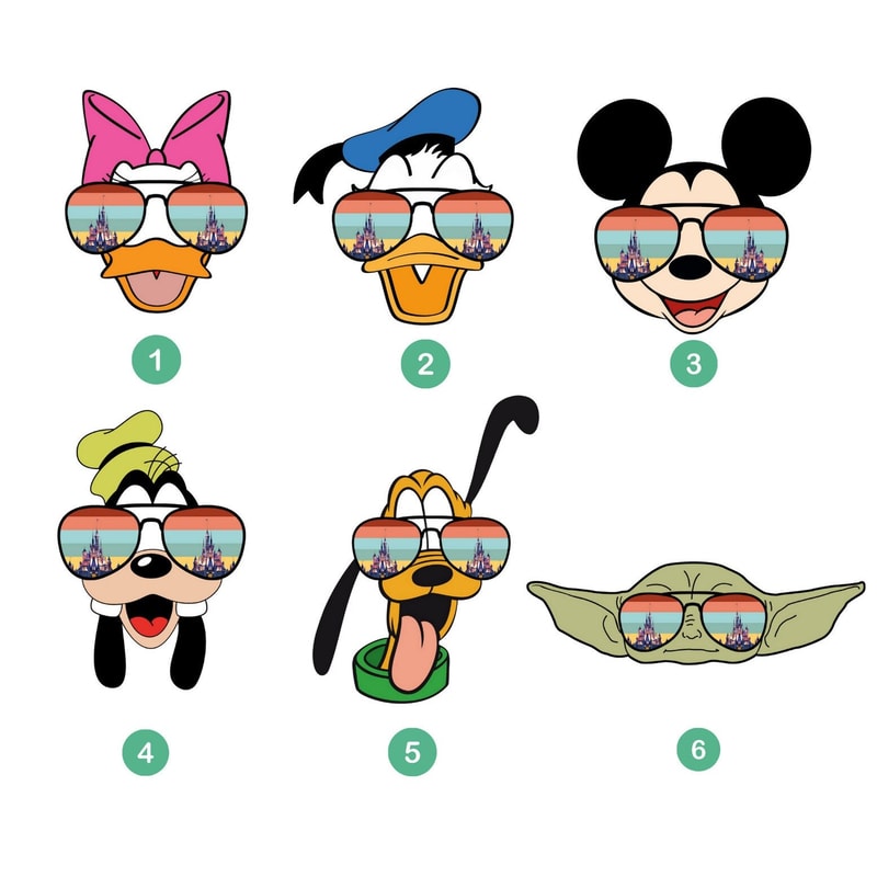 Personalized Disney Character T-shirt, Disney Custom Shirts, Disney Vacation Tee, Disney Trip Shirt, Mickey Minnie Shirt, Gift For Family - 4.jpg