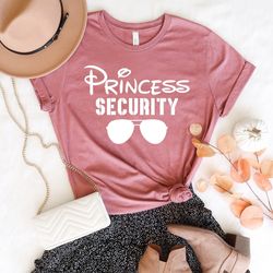princess security shirt, disney gift for boyfriend, disneyworld tee