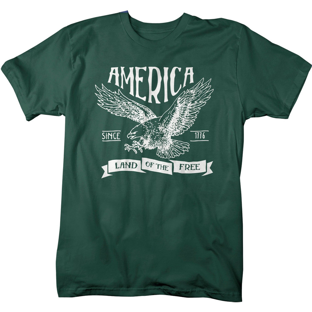 Men's Vintage America T-Shirt Vintage Patriotic Shirts 4th July T-Shirt Eagle Shirt Since 1776 Independence Day Shirts - 5.jpg