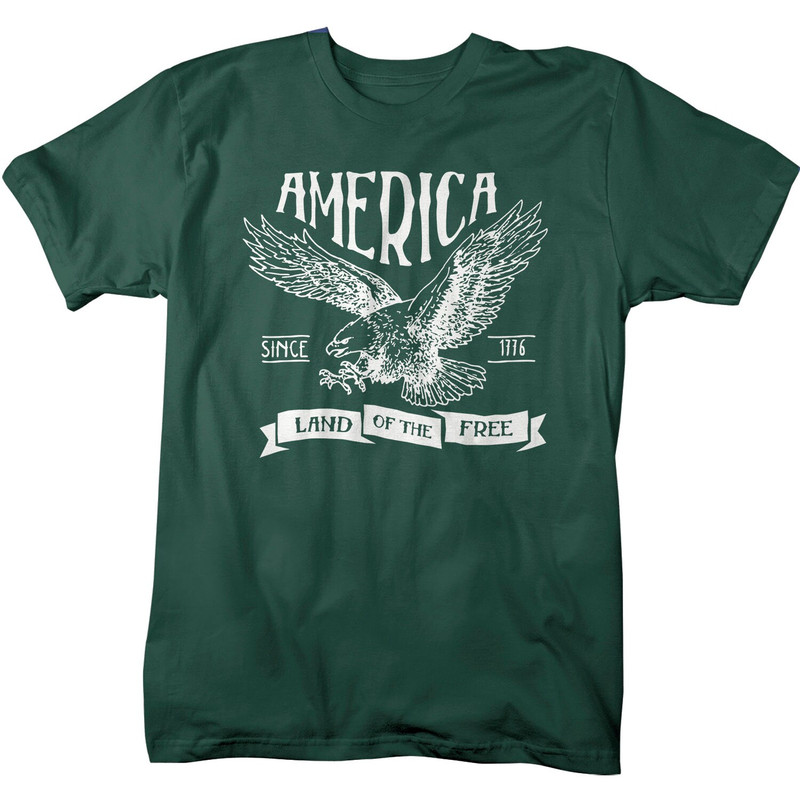 Men's Vintage America T-Shirt Vintage Patriotic Shirts 4th July T-Shirt Eagle Shirt Since 1776 Independence Day Shirts - 5.jpg