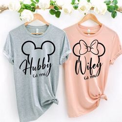 wifey hubby shirts ,wifey hubby disney shirt, custom matching shirt
