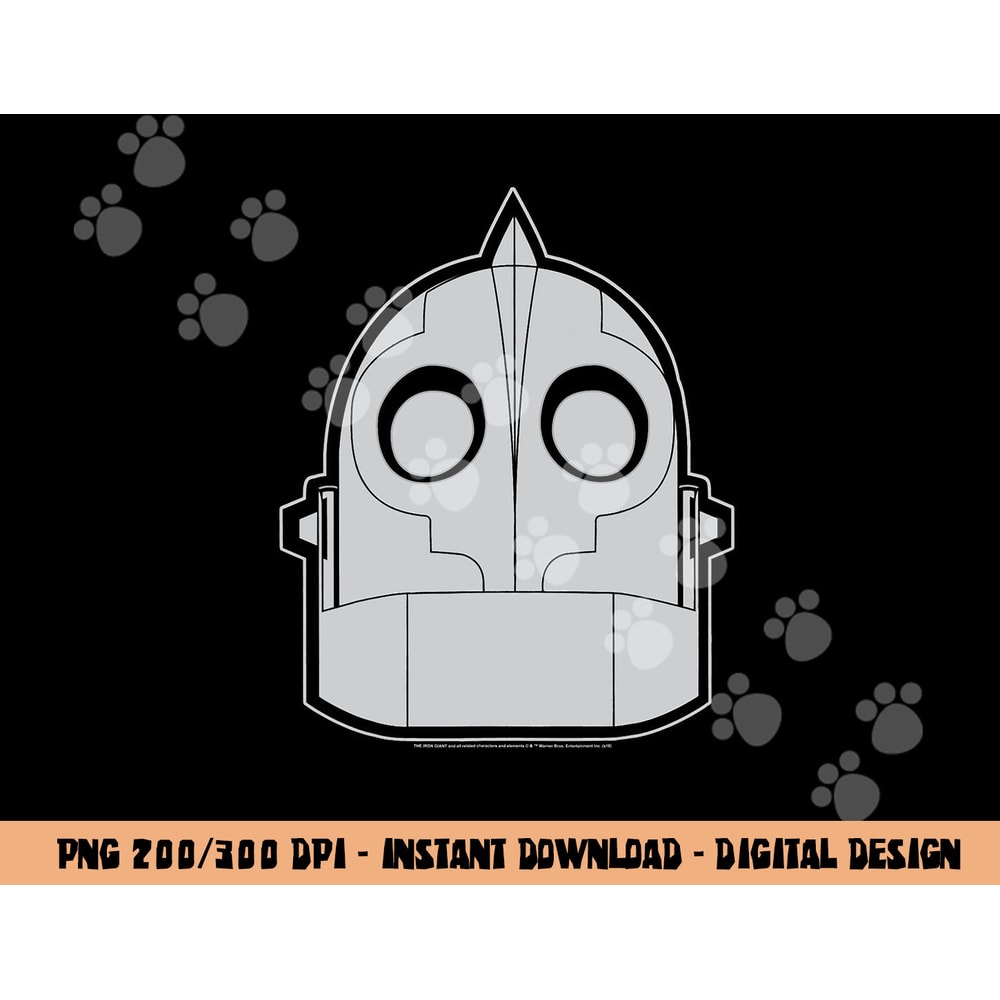 Iron Giant Head T Shirt png, sublimation .jpg