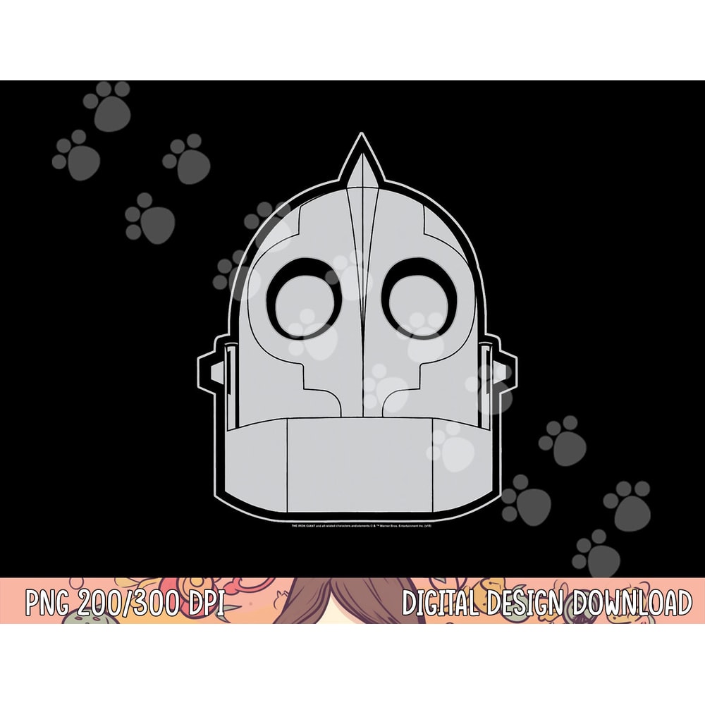 Iron Giant Head T Shirt png, sublimation .jpg