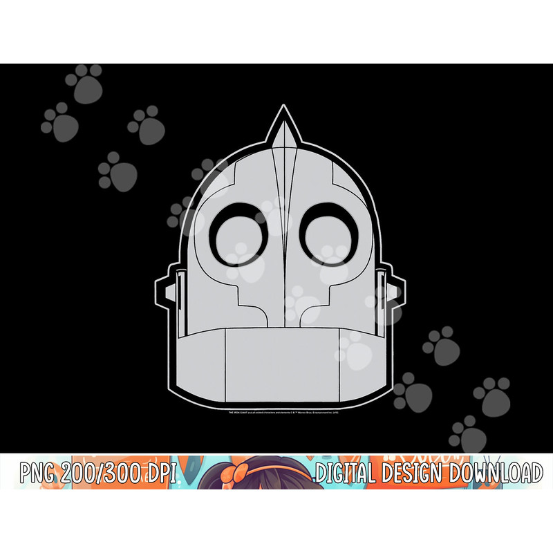 Iron Giant Head T Shirt png, sublimation .jpg