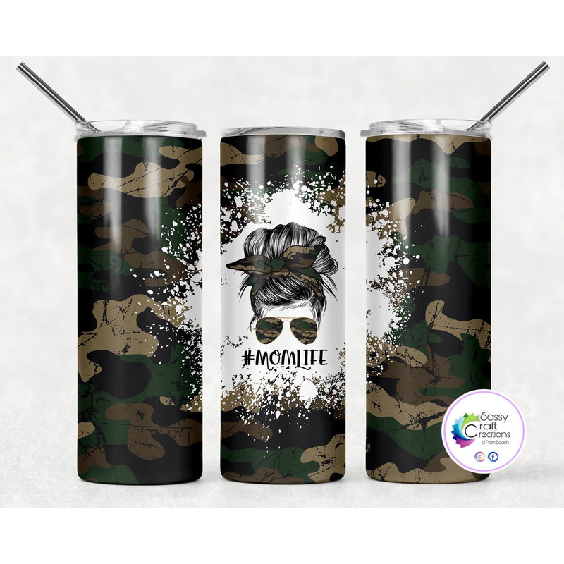 Mom Life Camo Tumbler Mom Life Camouflage Tumbler Personalized! - mothers-day.jpg