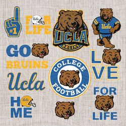 ucla bruins svg,football svg,football gift, ucla b