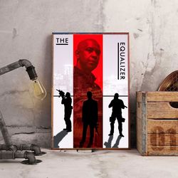 movie decoration, the equalizer wall art, movie poster, movie home decor, the equalizer poster