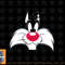 Looney Tunes Sylvester Face png, sublimation, digital download.jpg