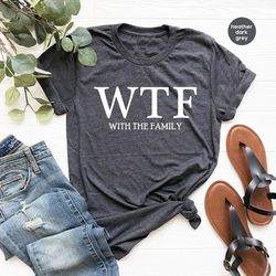 thanksgiving shirt, with the family thanksgiving t-shirt, thanksgiving dinner tee, fall thanksgiving family shirt, cute