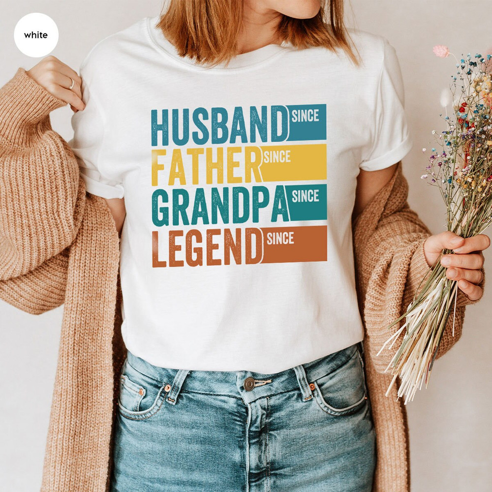 Trendy Dad Shirt, Fathers Day Gifts, Daddy Clothing, Birthday Gifts for Grandpa, Gifts from Wife, Fathers Day TShirts, Papa Graphic Tees - 2.jpg