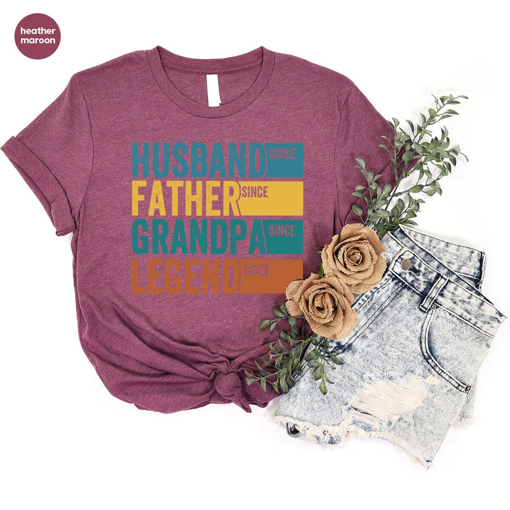 Trendy Dad Shirt, Fathers Day Gifts, Daddy Clothing, Birthday Gifts for Grandpa, Gifts from Wife, Fathers Day TShirts, Papa Graphic Tees - 4.jpg