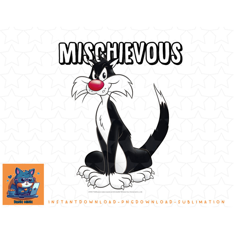 Looney Tunes Sylvester Mischievous png, sublimation, digital download.jpg