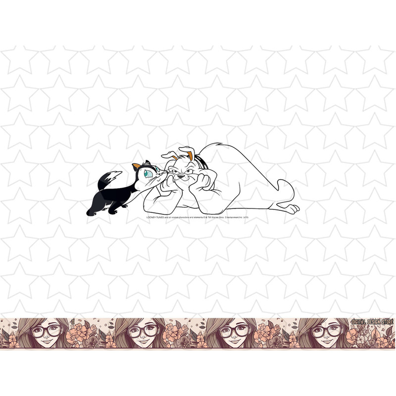 Looney Tunes Marc Antony and Pussyfoot png, sublimation, digital download .jpg