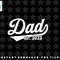 Mens New Dad 1st Time Dad Est 2023 Promoted To Daddy 2023 Father png, sublimation, digital download.jpg