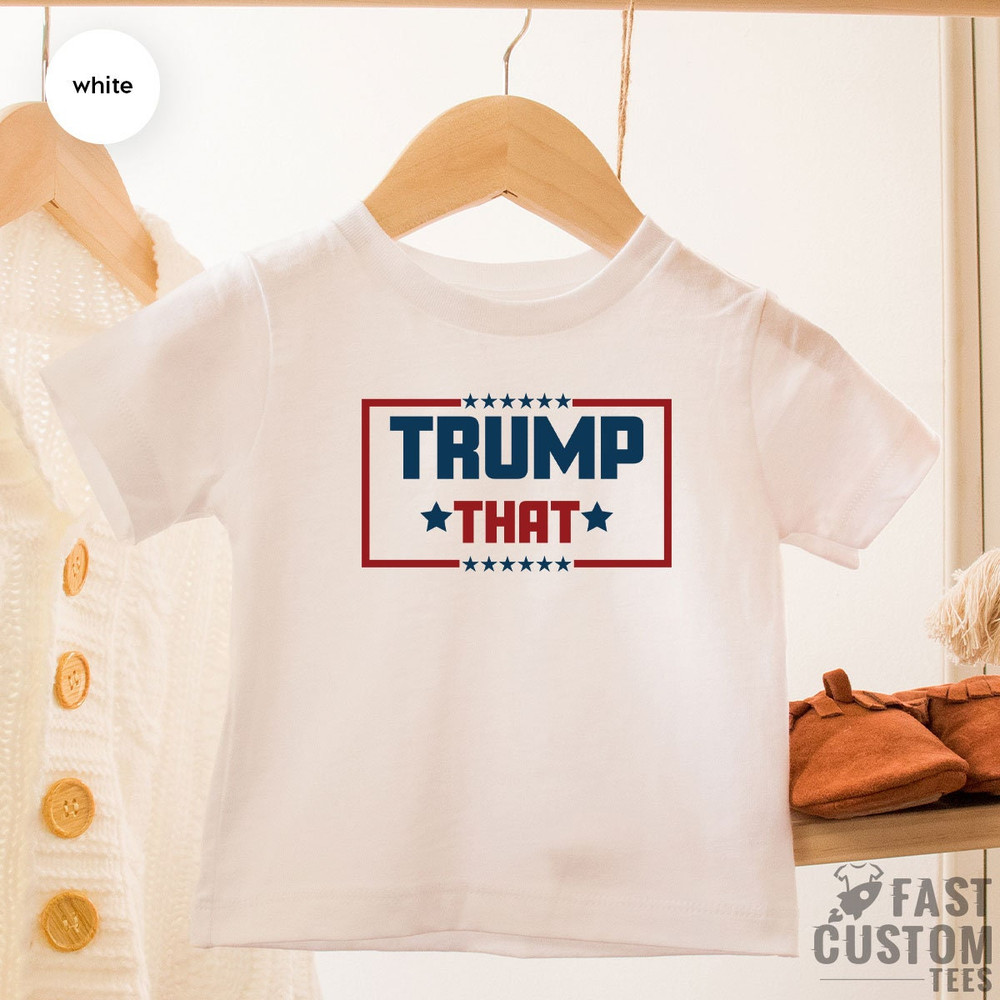 Trump 2024 Baby Kids Tee, Political Republican Bodysuit, Pro Trump Kids Baby Clothes, Pro Trump Political Donald Trump Toddler Shirt - 2.jpg