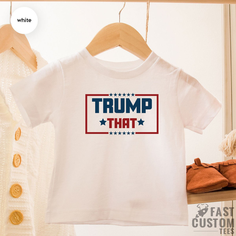 Trump 2024 Baby Kids Tee, Political Republican Bodysuit, Pro Trump Kids Baby Clothes, Pro Trump Political Donald Trump Toddler Shirt - 2.jpg