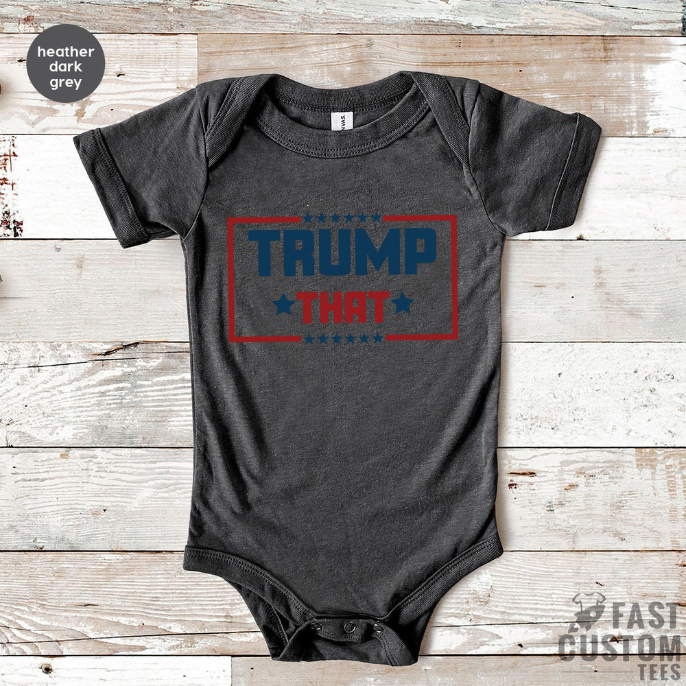 Trump 2024 Baby Kids Tee, Political Republican Bodysuit, Pro Trump Kids Baby Clothes, Pro Trump Political Donald Trump Toddler Shirt - 5.jpg