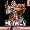 Meowica Cat Bald Eagle 4th of July Patriotic American Flag png, instant download.jpg