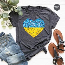 ukraine flag shirt, ukraine shirt, stand with ukraine, support ukraine, ukraine tshirt, ukraine support, peace for ukrai