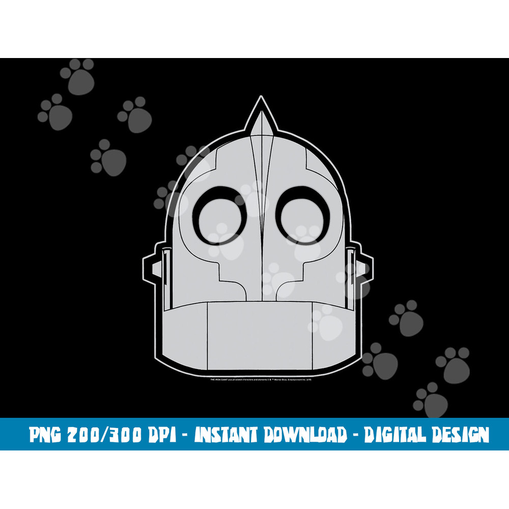 Iron Giant Head T Shirt png, sublimation .jpg