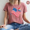 USA Flag Outfit, Patriotic Dad Gift, American Flag Vneck Shirt, Happy 4th Of July TShirt, Liberty Graphic Tees, Independence Day T-Shirt - 6.jpg