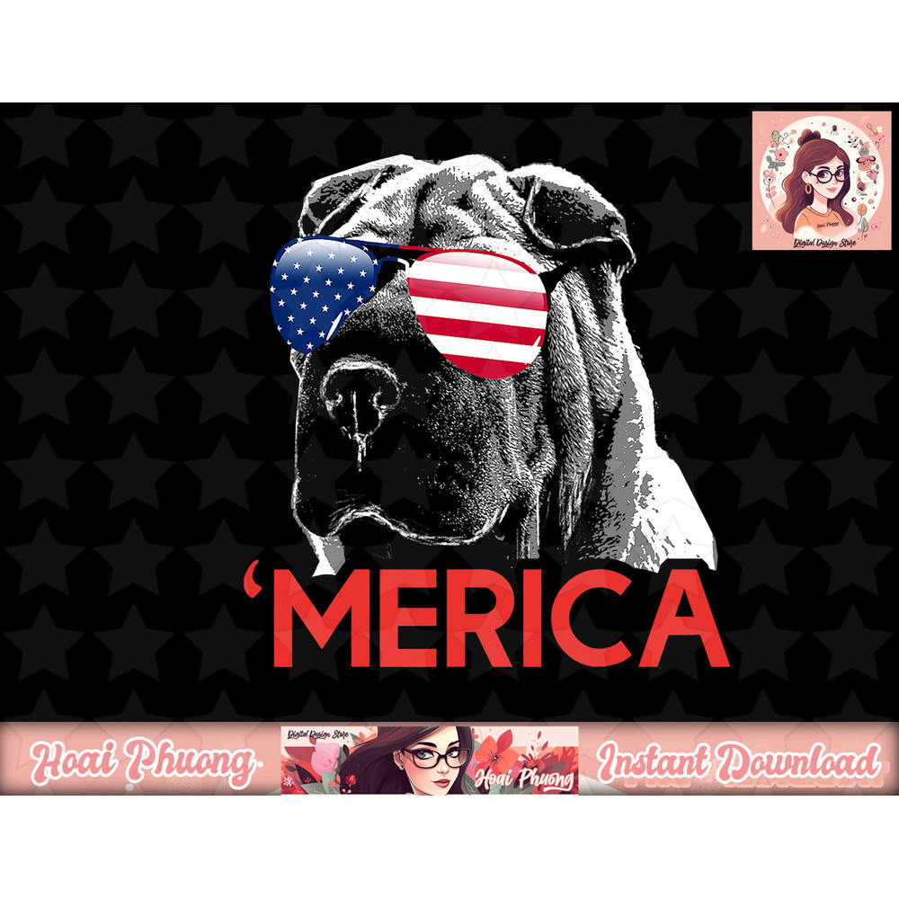Merica Shar-Pei American Flag 4th of July png, instant download.jpg