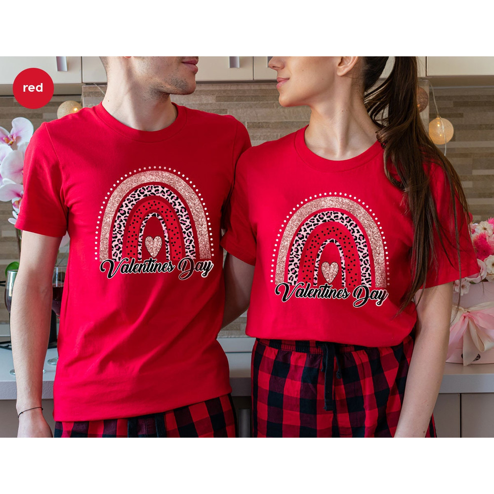 Valentines Day TShirt, Valentines Gifts, Valentines Sweatshirt, Leopard Print Graphic Tees, Girlfriend Gift, Shirts for Women, Gifts for Her - 4.jpg