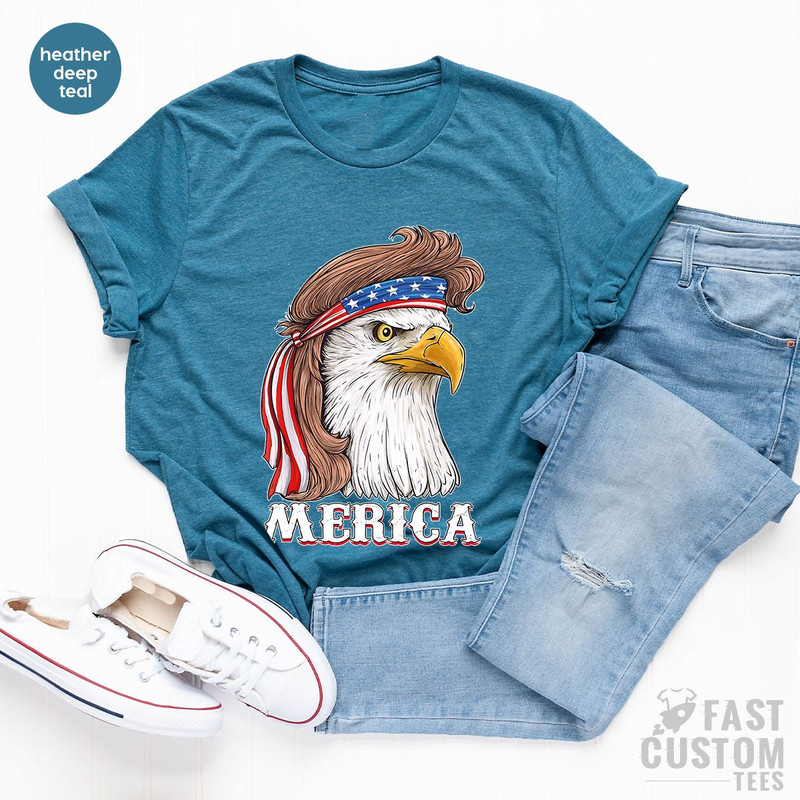 Vintage 4th of July Shirt, American Shirt, Fourth of July Shirt, Patriotic Shirt, Merica Shirt, Independence Day Shirt, Eagle Shirt - 4.jpg