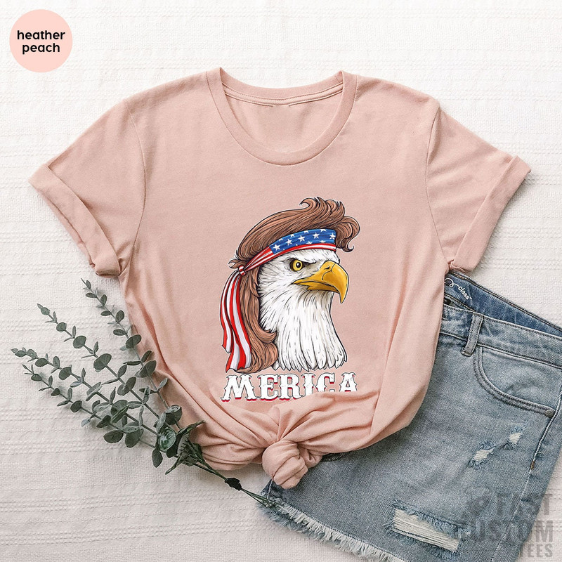 Vintage 4th of July Shirt, American Shirt, Fourth of July Shirt, Patriotic Shirt, Merica Shirt, Independence Day Shirt, Eagle Shirt - 5.jpg