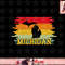 Michigan Retro Vintage Sunset US State Michigan Silhouette png, instant download.jpg