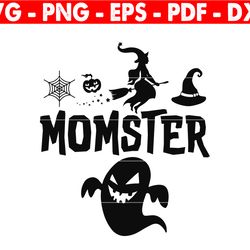 momster svg, halloween svg, halloween shirt, momster t-shirt, halloween mom svg, funny mom halloween svg