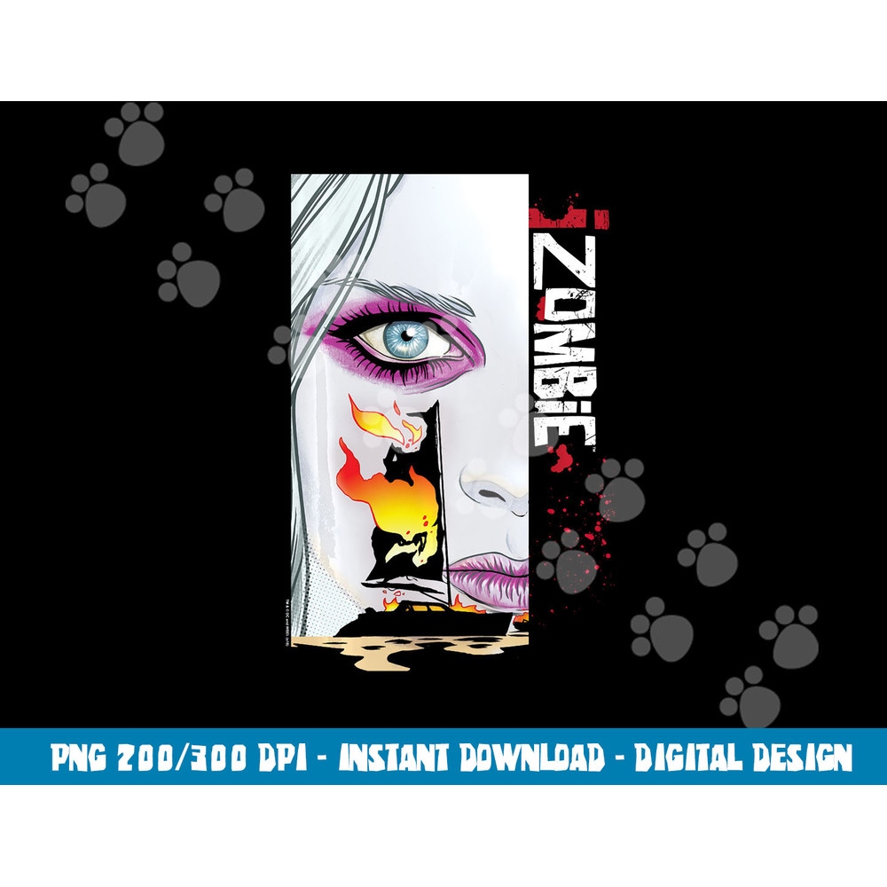 iZombie Liv Comic Cover Longsleeve T Shirt Long Sleeve png, sublimation .jpg