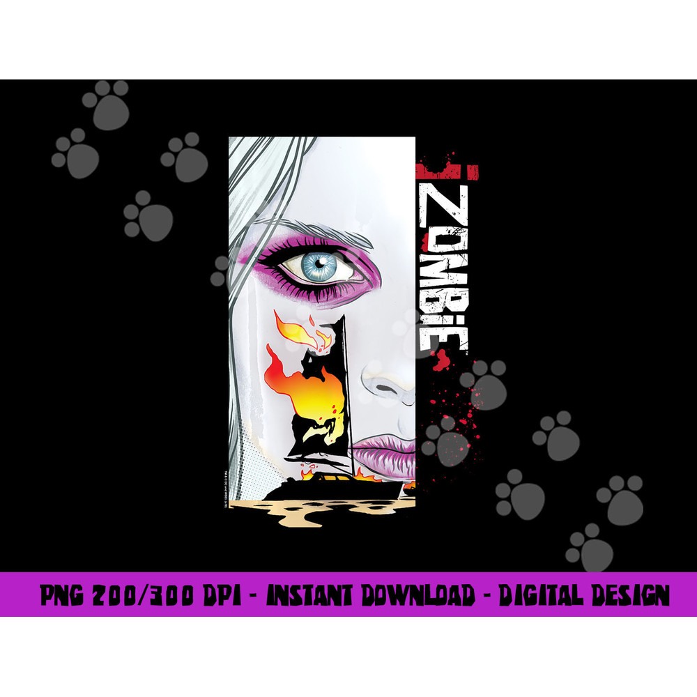 iZombie Liv Comic Cover Longsleeve T Shirt Long Sleeve  png, sublimation .jpg