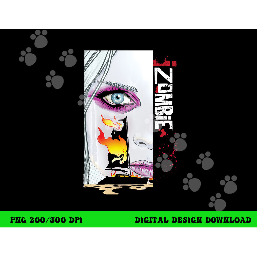 iZombie Liv Comic Cover Longsleeve T Shirt Long Sleeve  png, sublimation .jpg