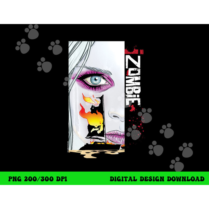 iZombie Liv Comic Cover Longsleeve T Shirt Long Sleeve  png, sublimation .jpg