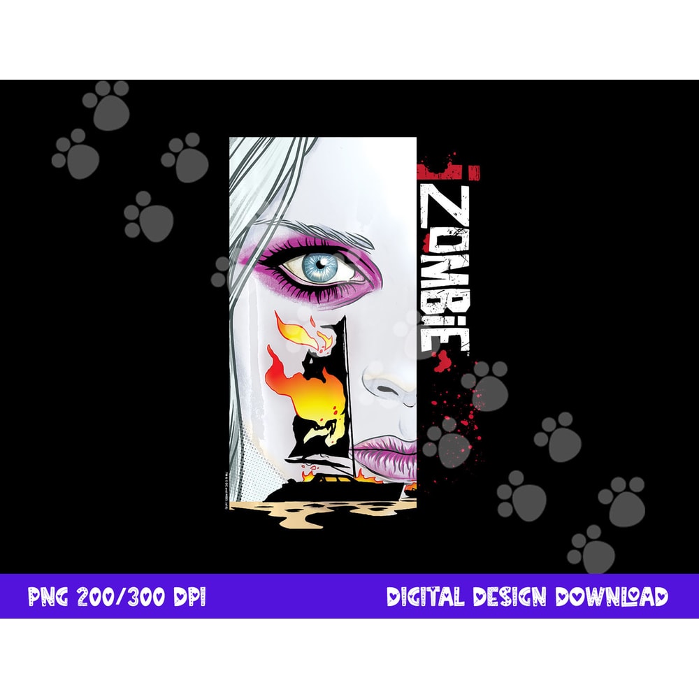 iZombie Liv Comic Cover Longsleeve T Shirt Long Sleeve png, sublimation .jpg