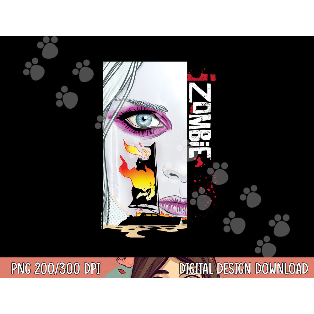 iZombie Liv Comic Cover Longsleeve T Shirt Long Sleeve  png, sublimation .jpg
