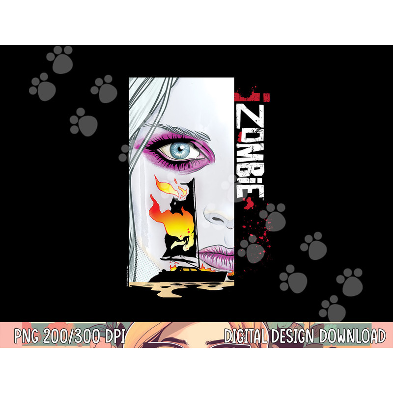 iZombie Liv Comic Cover Longsleeve T Shirt Long Sleeve png, sublimation .jpg