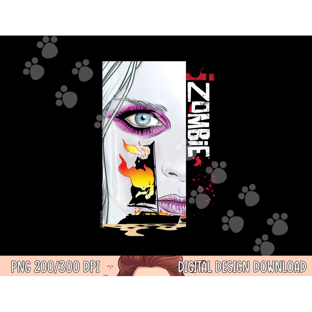 iZombie Liv Comic Cover Longsleeve T Shirt Long Sleeve png, sublimation .jpg