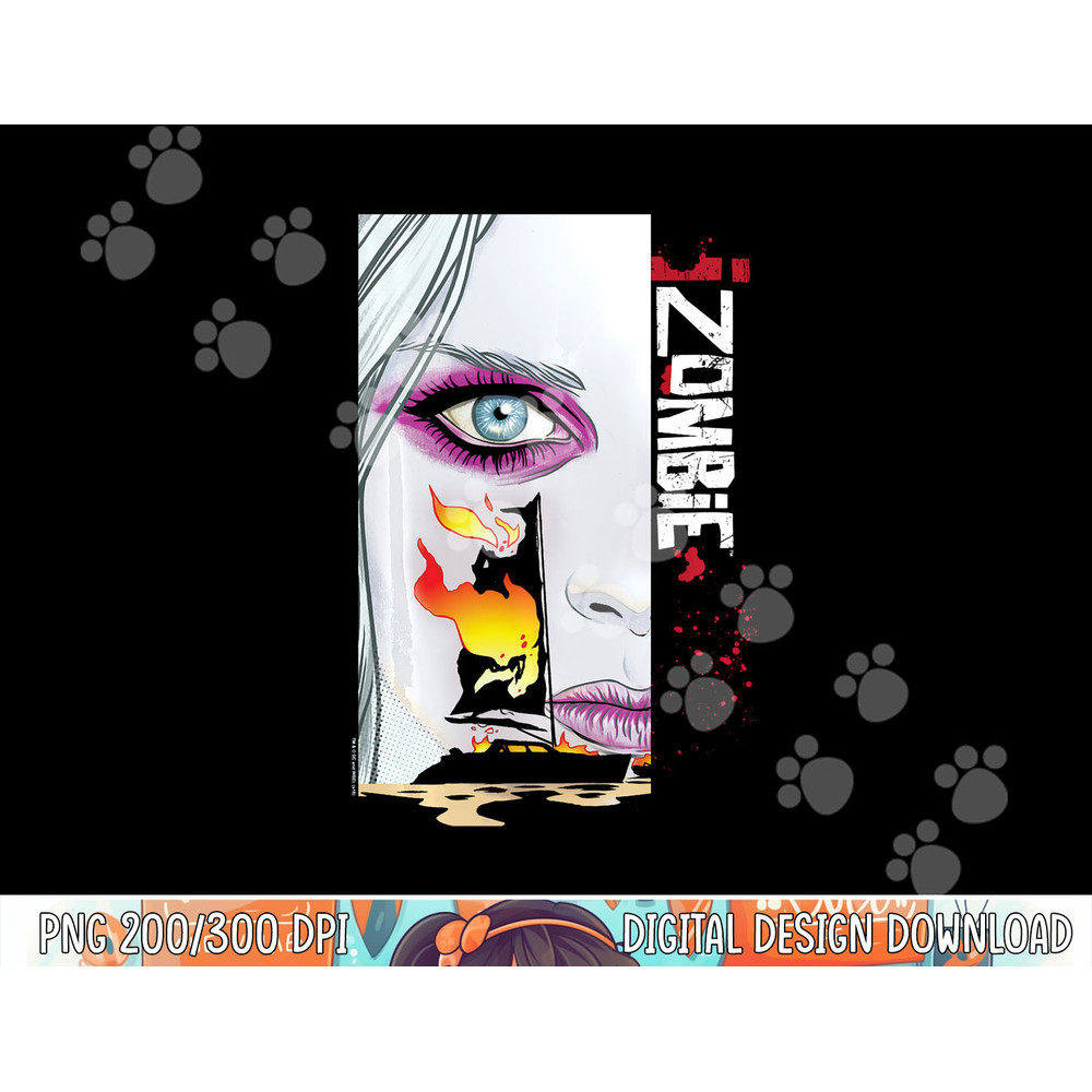 iZombie Liv Comic Cover Longsleeve T Shirt Long Sleeve png, sublimation .jpg