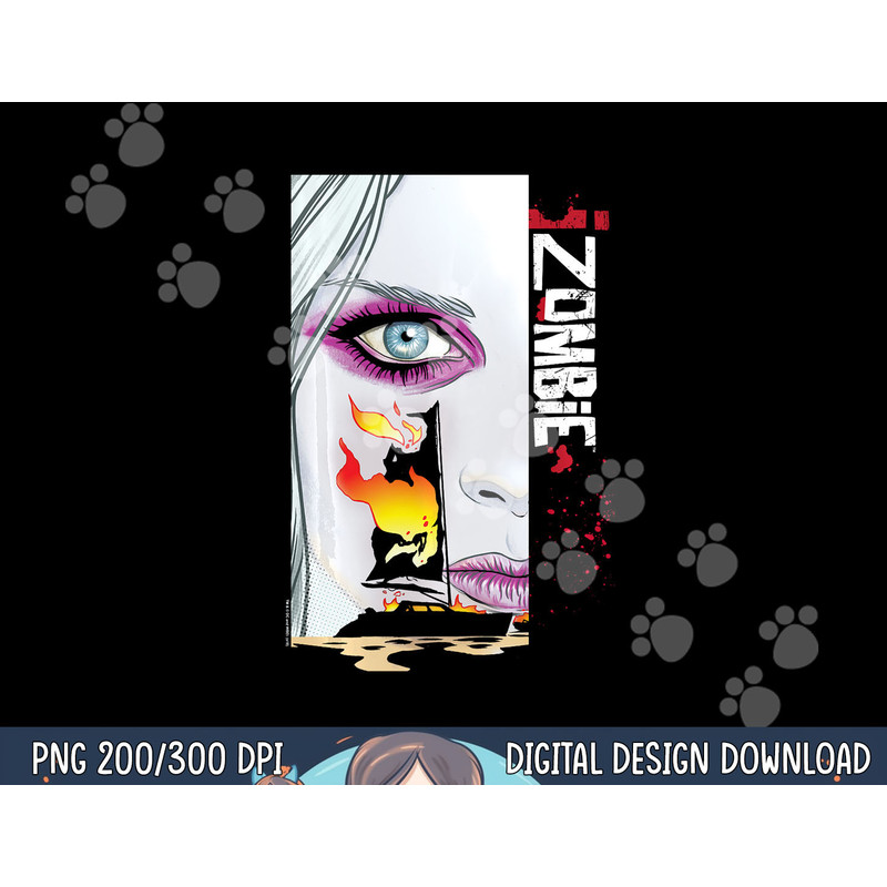 iZombie Liv Comic Cover Longsleeve T Shirt Long Sleeve png, sublimation .jpg