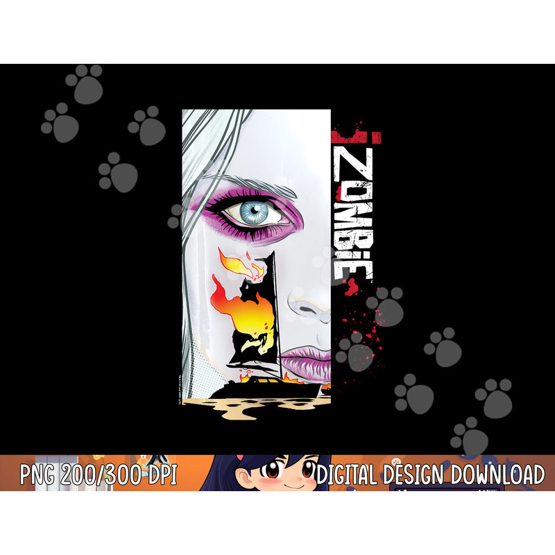 iZombie Liv Comic Cover Longsleeve T Shirt Long Sleeve png, sublimation .jpg