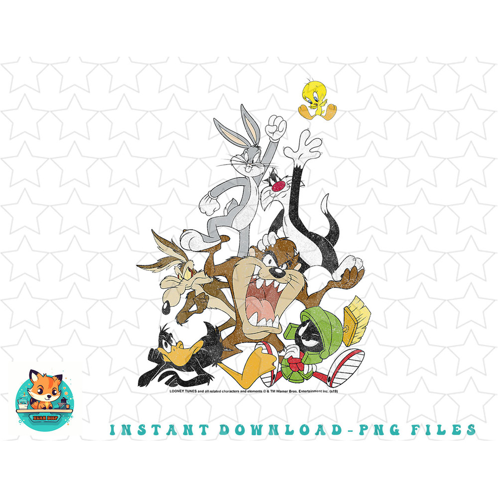 Looney Tunes Group Shot Pile Up png, sublimation, digital download.jpg