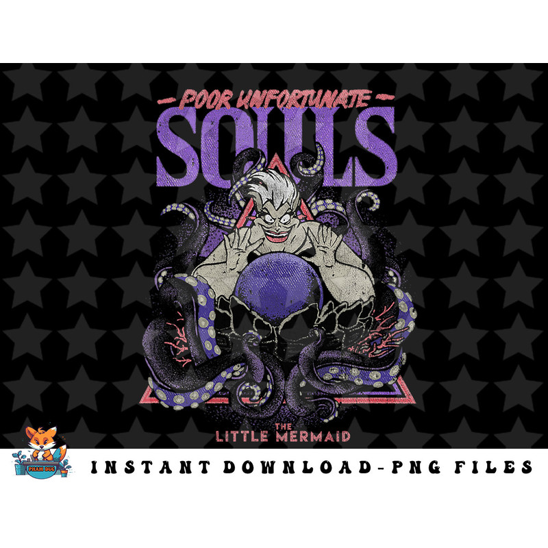 Disney The Little Mermaid Ursula Crystal Ball Sea Witch png, sublimation, digital download.jpg