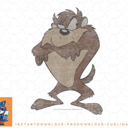 looney tunes tasmanian devil simple portrait png, sublimation, digital download